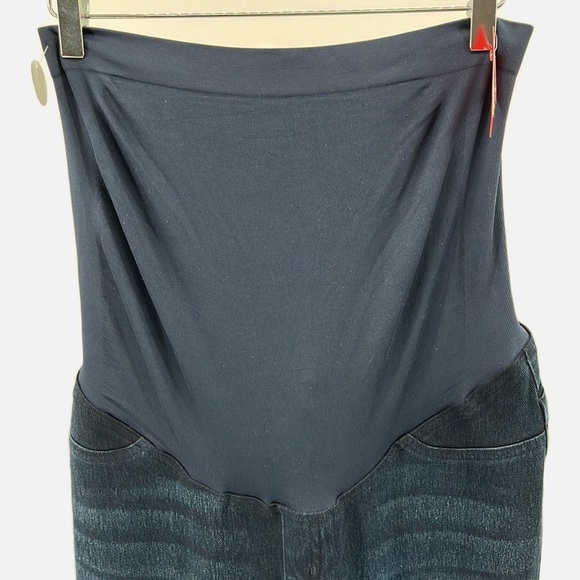 Spanx Mama Ankle Jean-ish Leggings in Twilight Rinse - NEW - Size XL - Picture 4 of 14